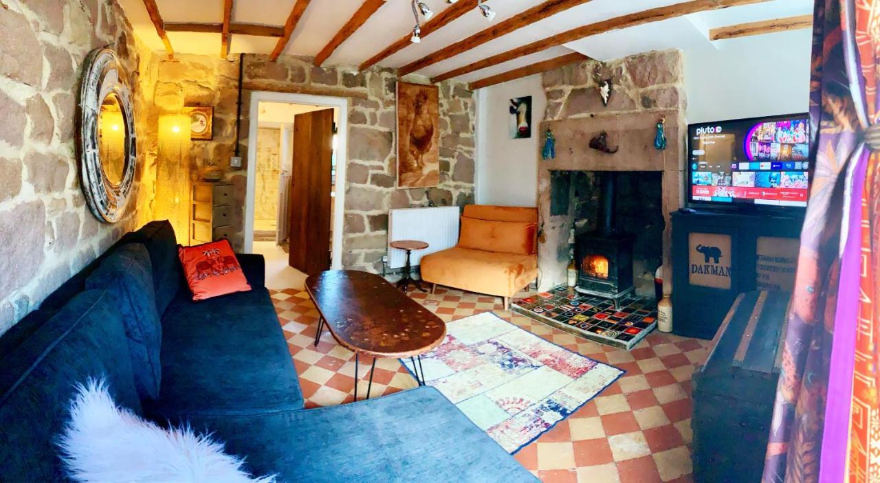 Burtys Snug Cromford Nr Matlock Historic Unesco Apartment Bagian luar foto
