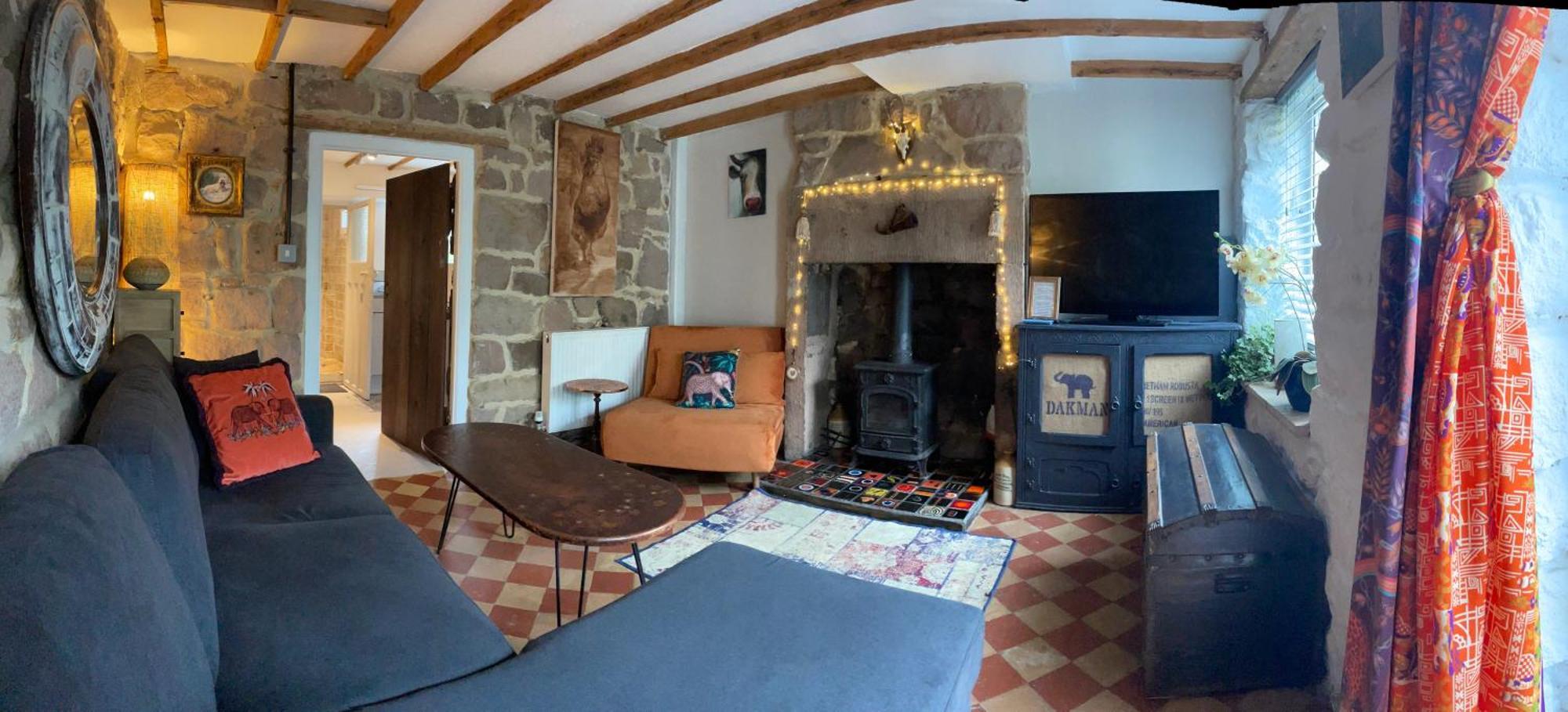 Burtys Snug Cromford Nr Matlock Historic Unesco Apartment Bagian luar foto